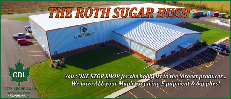 Roth Sugar Bush Maple Equipment Maple Syrup Cadott Wi 9770